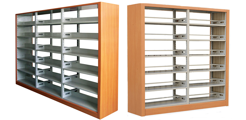 鋼制書架、雙柱書架、雙面書架海發品質優選。