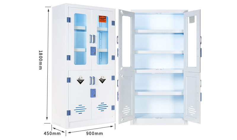 pp藥品柜、pp酸堿柜、耐腐蝕藥品柜、pp試劑柜海發專業生產
