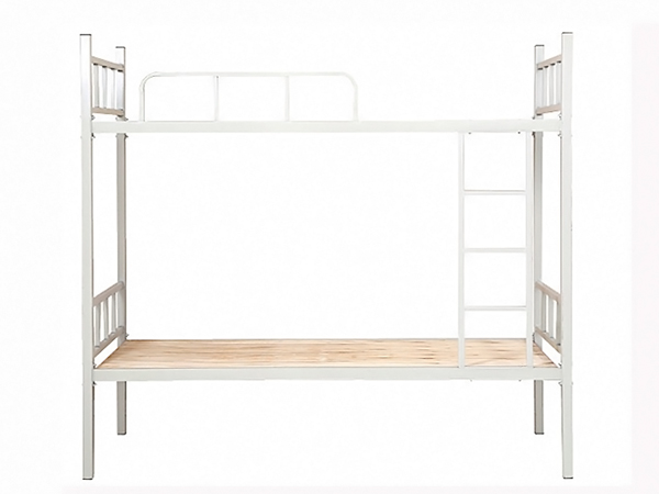 海發學生床與儲物柜案例--深圳市博倫職業技術學校 海發雙人鐵架床