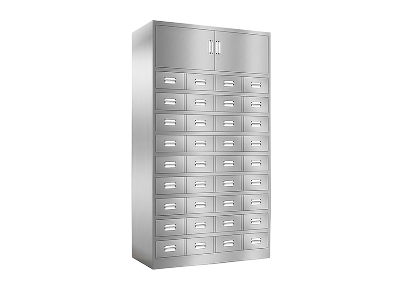 不銹鋼40斗中藥柜 不銹鋼40斗中藥柜