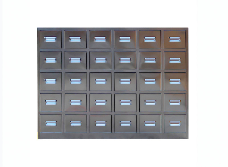 不銹鋼30斗中藥柜 不銹鋼30斗中藥柜