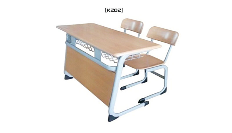 海發雙人學習課桌椅 深圳海發辦公家具