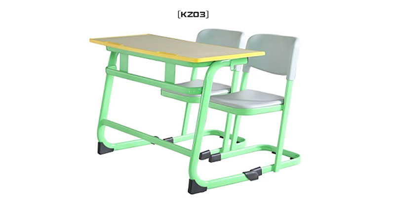 海發雙人學習課桌椅 深圳海發辦公家具