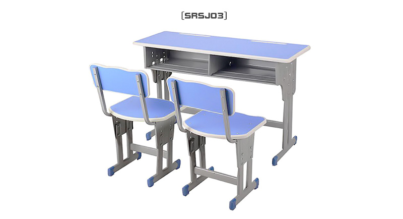 雙人升降型課桌椅 深圳海發辦公家具