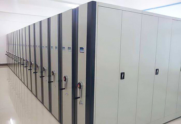 海發密集柜|書架案例:深圳信息職業技術學院學生會檔案室 檔案密集柜